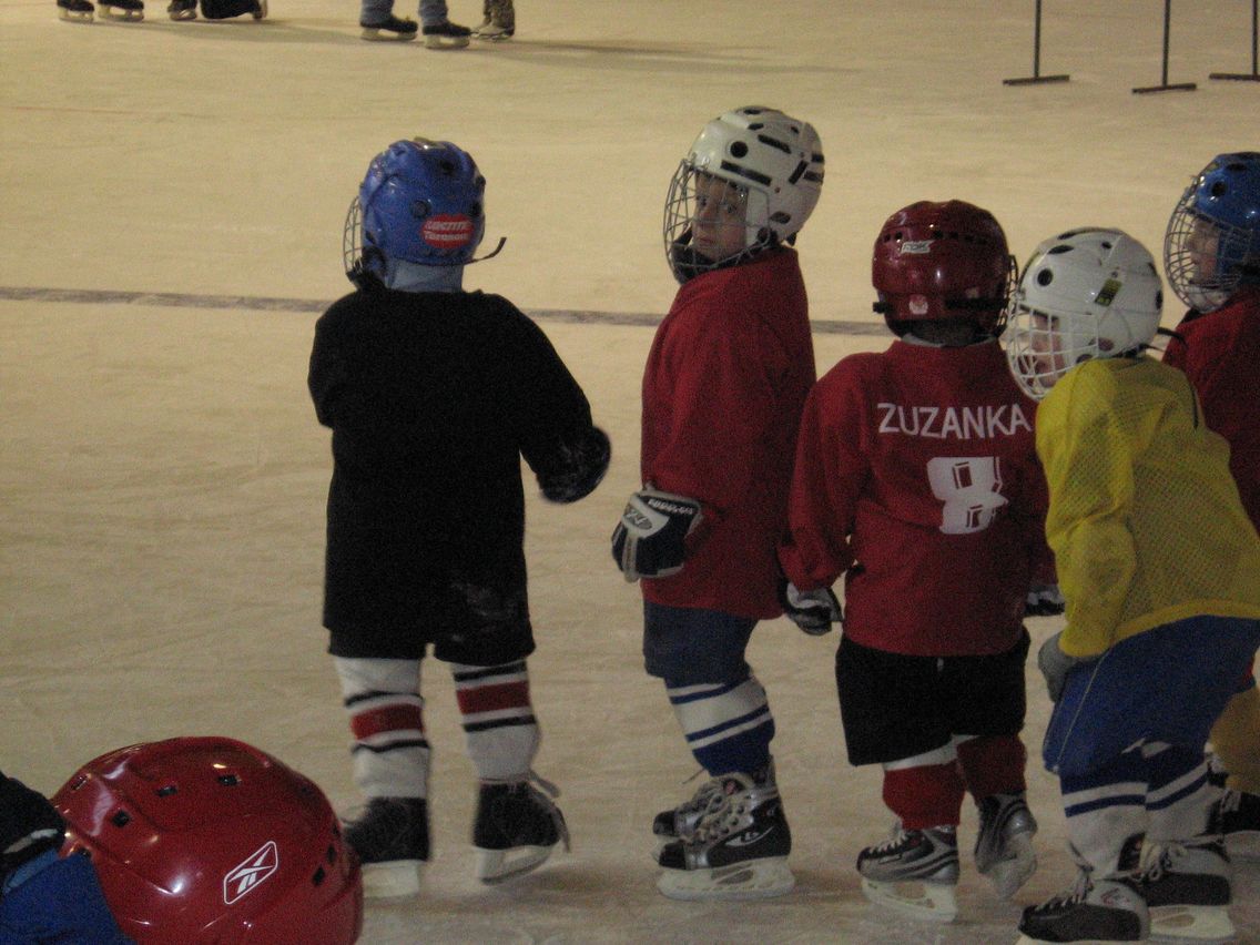 20.1.2010 - na tréninku s klukama