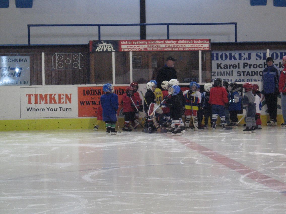 20.1.2010 - pozdrav na začátku tréninku